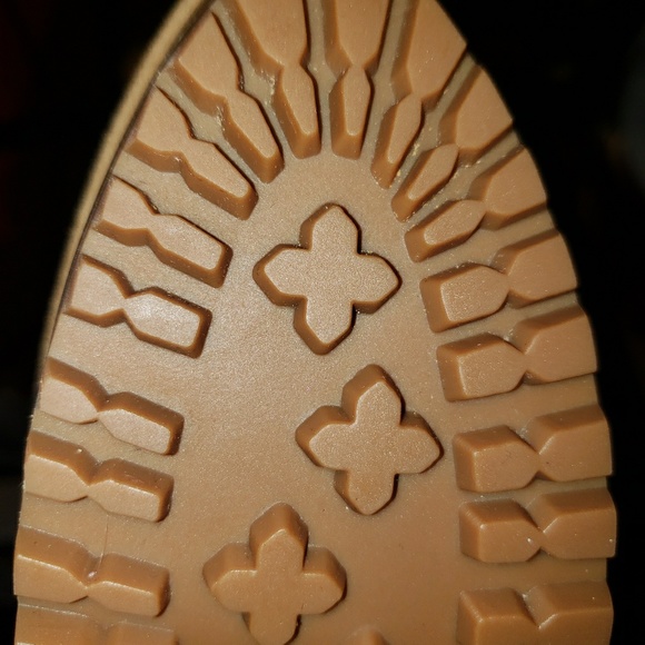 Bebe Evie suede lace up ankle boots sz10 Tan NWT - Picture 4 of 7